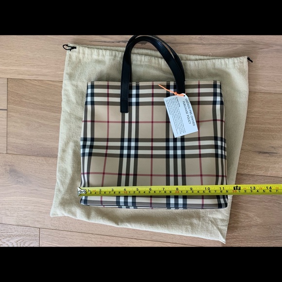 VINTAGE Burberry Small Tote (authentic) - Picture 5 of 7